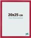 yd. Cadre photo 20x25 cm Rouge MDF Bologna