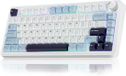 AULA F75 HE - Licht Blauw - Gaming Toetsenbord – Hall Effect Magnetic Switches – Rapid Trigger – 75% – RGB – Hot-Swappable - Dragon King Magnetic Switch