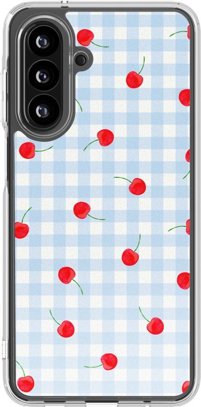 imoshion Hoesje - Geschikt voor Samsung Galaxy A17 (5G) / A17 (4G) - Design hoesje - Cherry Check