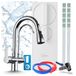 Ari Nordic Système de filtration d'eau avec robinet de cuisine, filtre à osmose inverse 400 GPD, sans réservoir, sous plan, chrome, laiton, mitigeur, aérateur