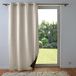 Douceur d'Intérieur Oogjesgordijn 140 x 260 cm Schaduwzand 100% Ondoorzichtig Velours Reliëf