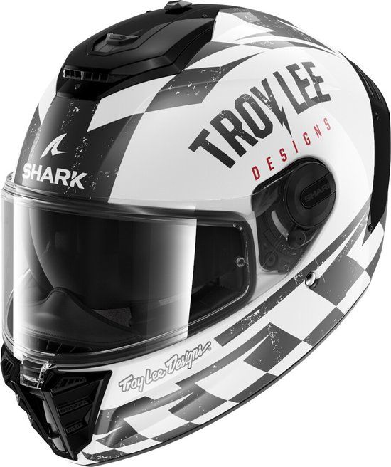 Shark Spartan RS Raceshop Helm - Integraalhelm - XXL - Wit/zwart