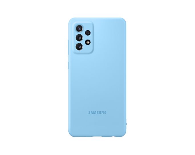 Samsung Galaxy A72 5G Silicone Cover - Blauw