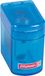 Brunnen 102983833 Blisslijper Klicki Colour Code (4 x 2,5 x 3,7 cm, met stofsluiting, dubbele puntenslijper) blauw/azuur