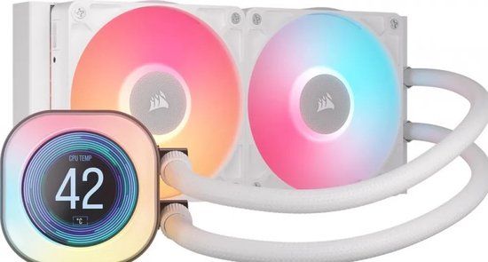 Corsair iCUE LINK TITAN 240 RX LCD White