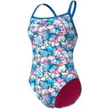 Arena Dames zwempak uit 1 stuk Multi Camo Challe
