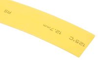 RS PRO Warmtekrimpkous, polyolefine, geel, Ø 12,7 mm, krimpverhouding 2:1, lengte 6 m, rol van 6 meter