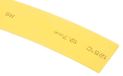 RS PRO Warmtekrimpkous, polyolefine, geel, Ø 12,7 mm, krimpverhouding 2:1, lengte 6 m, rol van 6 meter