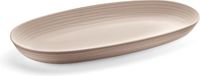 Guzzini Tierra Serveerschaal Taupe Kunststof Ovaal 42x23x4 cm