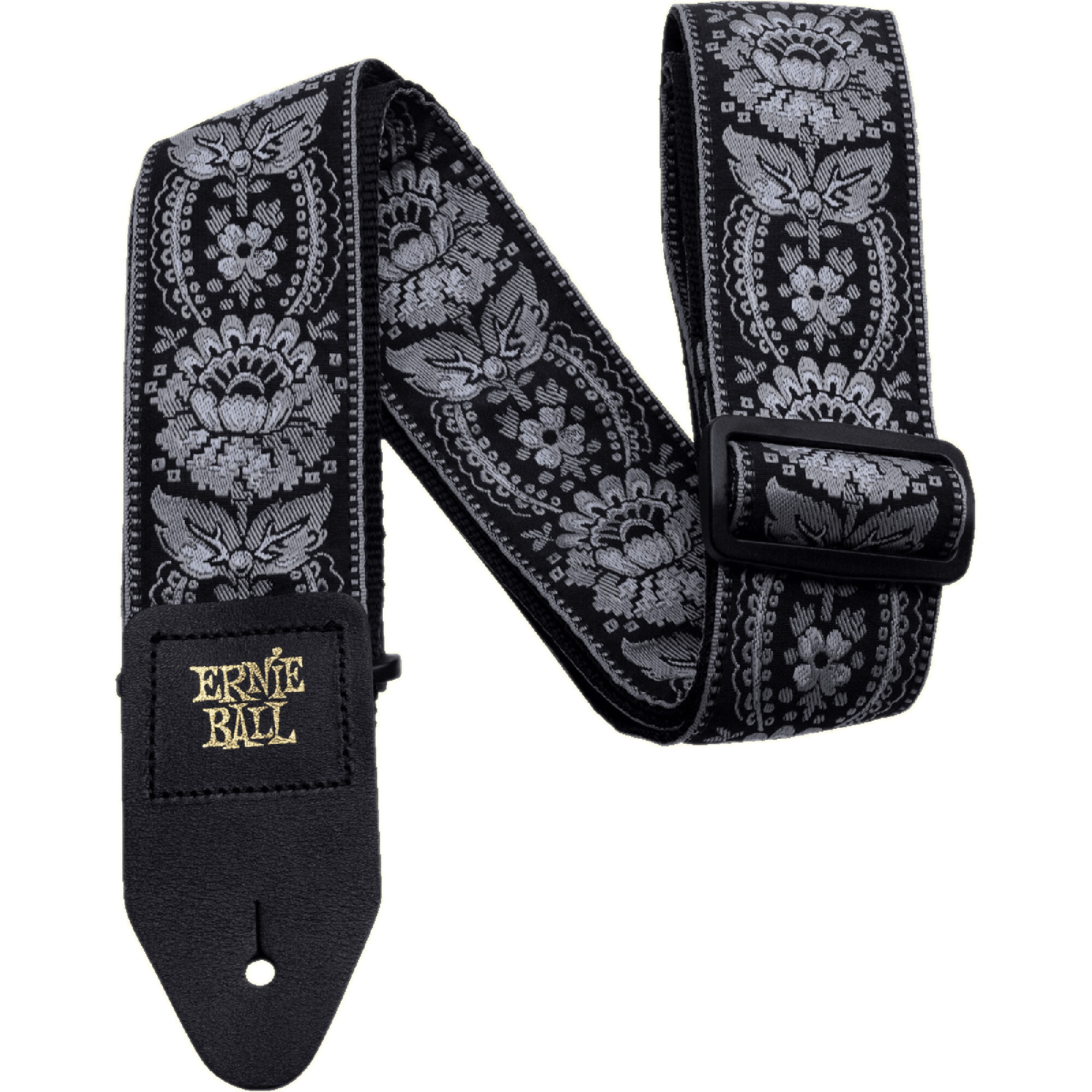 Ernie Ball 4150 Silver Orleans Jacquard Strap