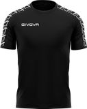Givova Poly Band T-shirt à manches courtes Bleu S Homme