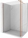 Mexen Kioto paroi de douche Walk-in 90 x 40 cm, transparent, or rose