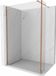 Mexen Kioto paroi de douche Walk-in 90 x 40 cm, transparent, or rose