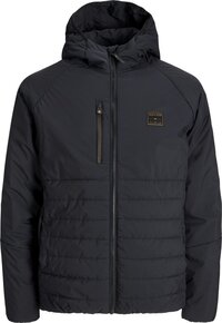 Jack & Jones Finn Hybrid Jas Heren - Maat L - Zwart