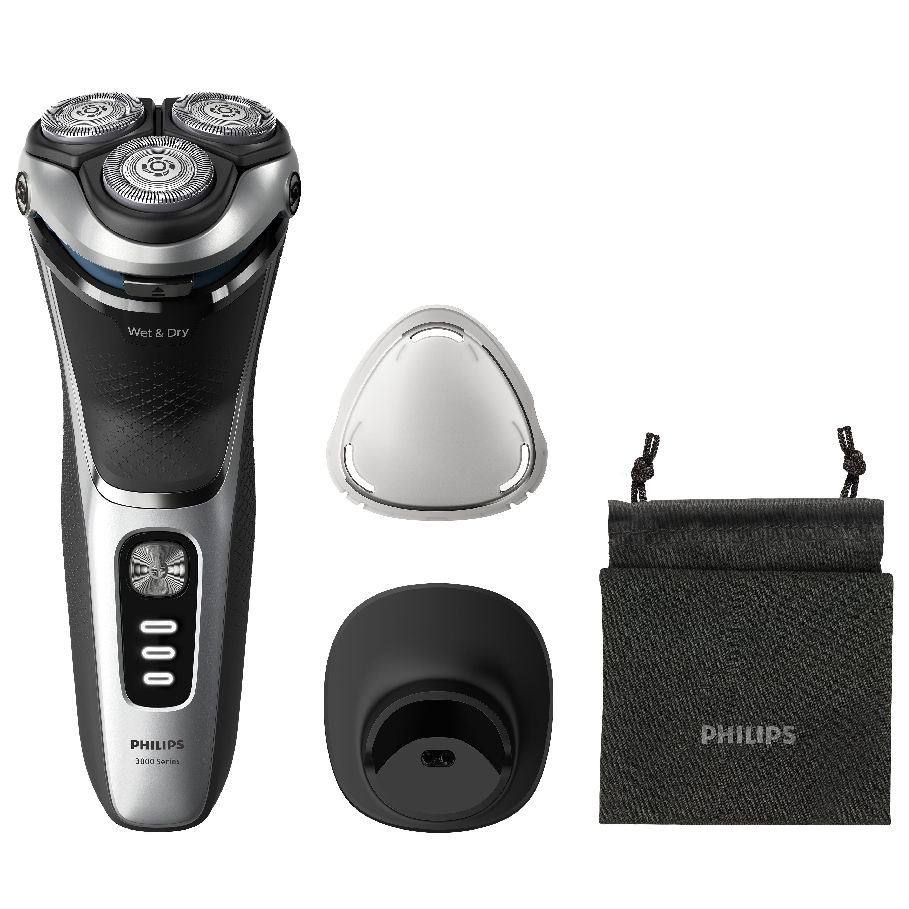 Philips Shaver 3000 Series S3341/13 Elektrisch scheerapparaat voor nat en droog scheren