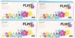 FLWR - Toner / Geschikt voor Brother TN-241 / TN-245 / 4-pack Zwart & Kleur