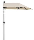 Schneider Parasol Salerno mezza, 150 x 150 cm rechthoekig, frame staal, bespanning polyester, 6 kg