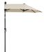 Schneider Parasol Salerno mezza, 150 x 150 cm rechthoekig, frame staal, bespanning polyester, 6 kg
