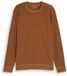 Tom Tailor T-shirt met lange mouwen in used-look - Maat XXXL - bright camel brown