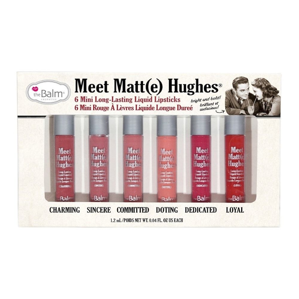 theBalm Meet Matt(e) Hughes of 6 mini Set - 7ml