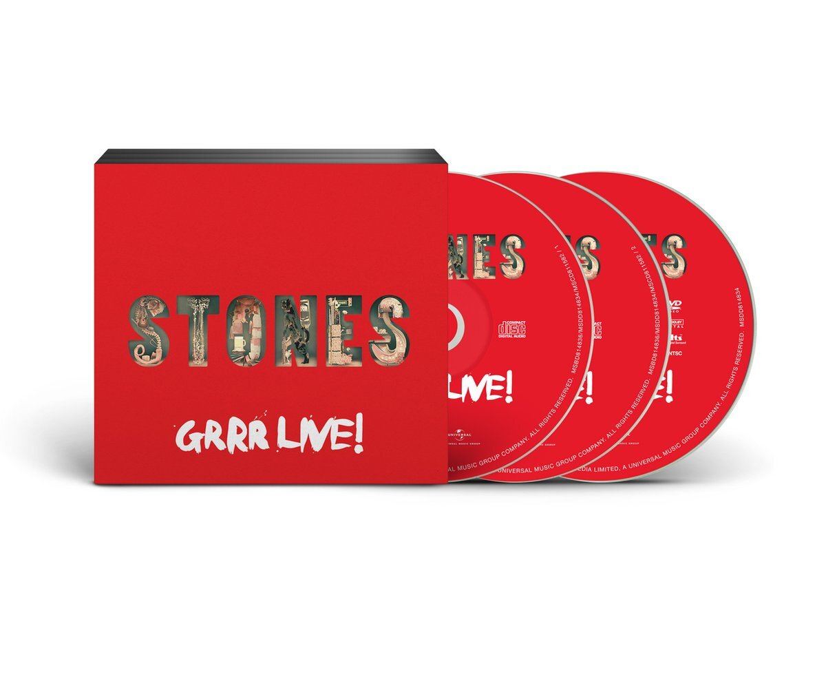 Universal Music Nederland The Rolling Stones - GRRR Live (DVD+2CD)