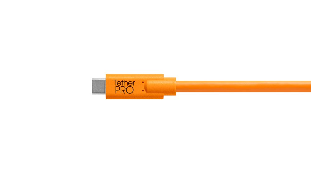 Tether Tools TetherPro USB 3.0 to USB-C - 4.6m - Oranje