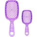 UNbrush Detangling Glitter Duo Set - Amethyst Lavender No Tangle brosse