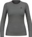 Odlo Natural Merino 200 Lange Mouwen Thermoshirt Vrouwen - Grijs - Maat XS