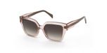 Blumarine SBM905 Rosa trasparente lucido 54/16/140 Vrouwen Zonnebrillen