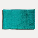 MÖVE Bamboo Luxe Badmat, 50 x 80 cm, Blauw, Katoen/Viscose