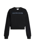 Calvin Klein Jeans Sweatshirt hemelsblauw / zwart
