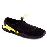 BECO Waterschoenen Beach - Unisex - Neopreen - Zwart/lichtgroen - Maat 44