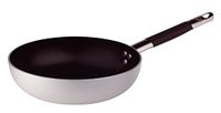 Pentole Agnelli Platinum pan scasata High A springtouw - 32 cm - zilver/zwart
