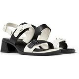 CAMPER Sandalen met riem ' Kora ' zwart / wit