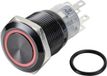 TRU COMPONENTS TRU COMPONENTS TC-9428172 LAS1-AGQ-22E/R/12V/A Druktoets 250 V/AC 3 A 2x uit/(aan) Moment Rood (Ø) 19 mm IP65 1 stuk(s)