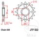 JT Sprockets JTf522.16 16T stalen voortandwiel