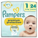 Pampers Premium Protection Luiers Maat 1 (2-5kg) 24 stuks