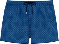 HOM Beach Boxer Hendaye Zwemshorts Heren Blauw XL