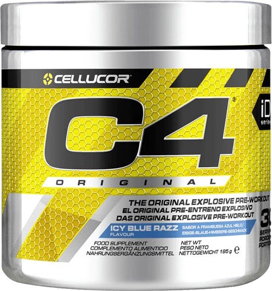 Cellucor C4 Original Pre Workout - Fruit Punch - 200 gram