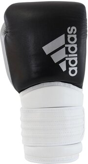 Adidas Hybrid 300 Bokshandschoenen - Zwart/Wit/Zilver - 12oz