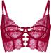Hunkemöller Bea Non-Padded Underwired Longline Bra Red