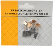 GEKO Balais de charbon pour meuleuse - 5x8x10 mm - Jeu de 4 pièces