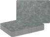 Zeller Placemats - 10 stuks - Kunststof - Grijs - 42 x 30 cm