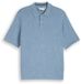 Tom Tailor Gebreide trui met polokraag - Maat S - mountain spring blue melange