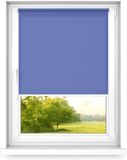 Fart Produkt time4blinds Mini Rollo Basic Rolgordijn, niet-invasief, voor binnen zonder boren, handgrepen niet invasief, polyester, 600 x 2500 mm, koningsblauw, te bedienen aan de linkerkant