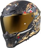 Bogotto Blade Armour Helm - Zwart/goud - Integraalhelm - ECE 22.06 - XL