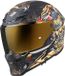 Bogotto Blade Armour Helm - Zwart/goud - Integraalhelm - ECE 22.06 - XL