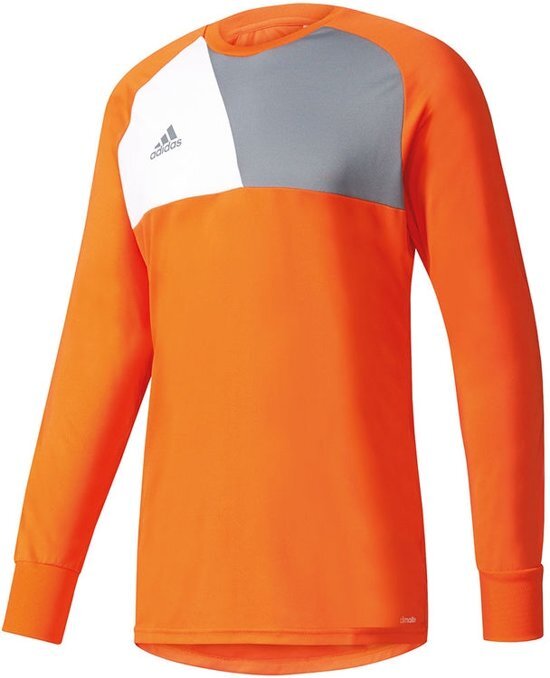 Adidas Assita 17 GK Jersey Keepersshirt Heren Sportshirt - Maat M - Mannen - oranje/grijs/wit