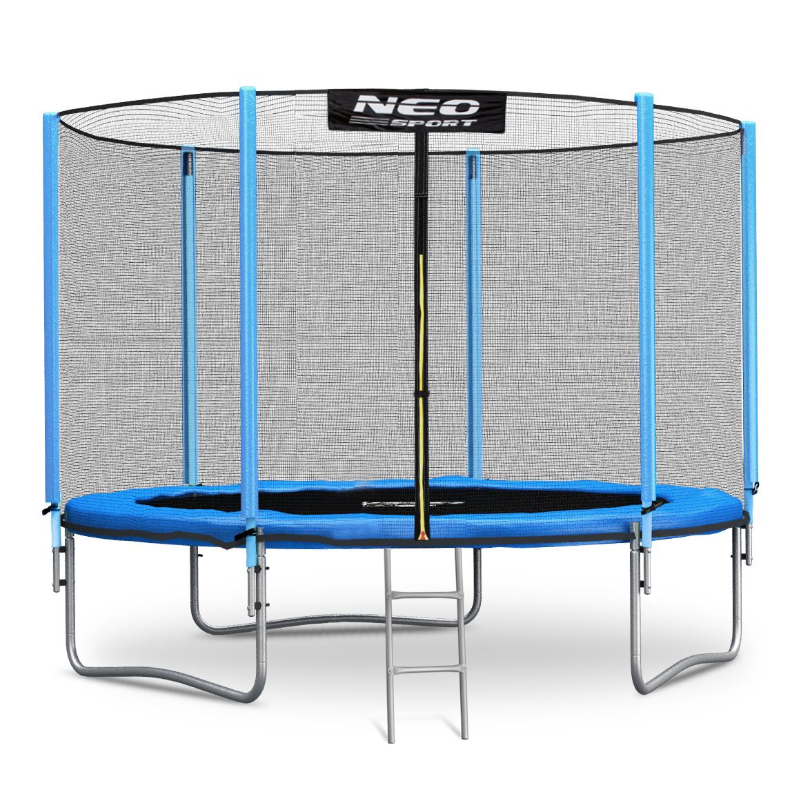 Viking Choice Trampoline - 312 cm - Lichtblauw - met veiligheidsnet en ladder