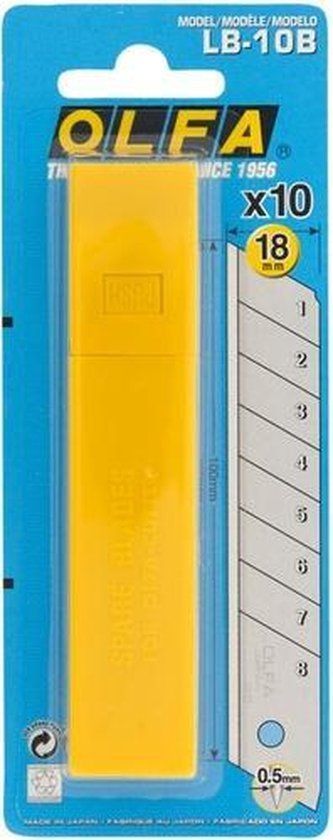 OLFA LB-10B Reservemesjes - 10 stuks